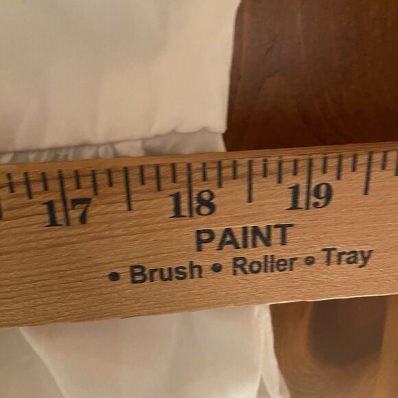 J. Crew White Fit And Flare Mini Dress Sleeveless Size 18 Coquette Romantic - Picture 13 of 15